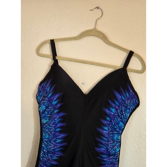 Miraclesuit Women's Temptress‎ One Piece Swimsuit Paka Mayan Size 16 Shaping - Picture 5 of 11